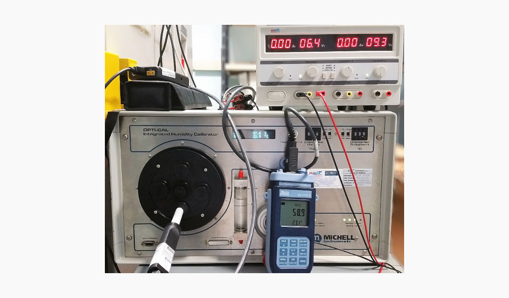 Taratura accreditata LAT per termoigrometro