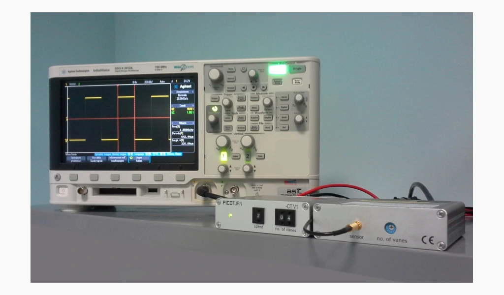 Taratura Picoturn, sensore di misura velocità turbina
