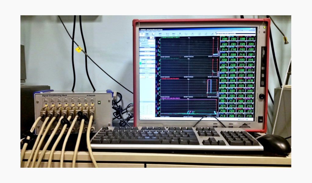 Taratura sistema di acquisizione dati da termocoppie